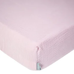 Drap housse uni en gaze de coton>Sevira Kids Discount