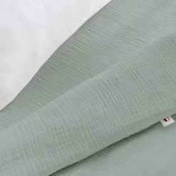 Sevira Kids Drap housse uni en gaze de coton* Drap Housse|Drap Housse