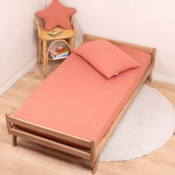 Drap housse uni en gaze de coton>Sevira Kids Best