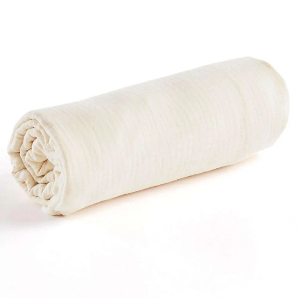 Drap housse uni en gaze de coton>Sevira Kids