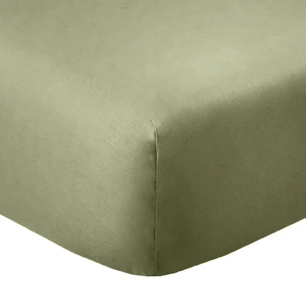 Housse De Rêve Drap housse 140x190 +35 cm Coton 57 fils Verveine* Drap Housse|Drap Housse