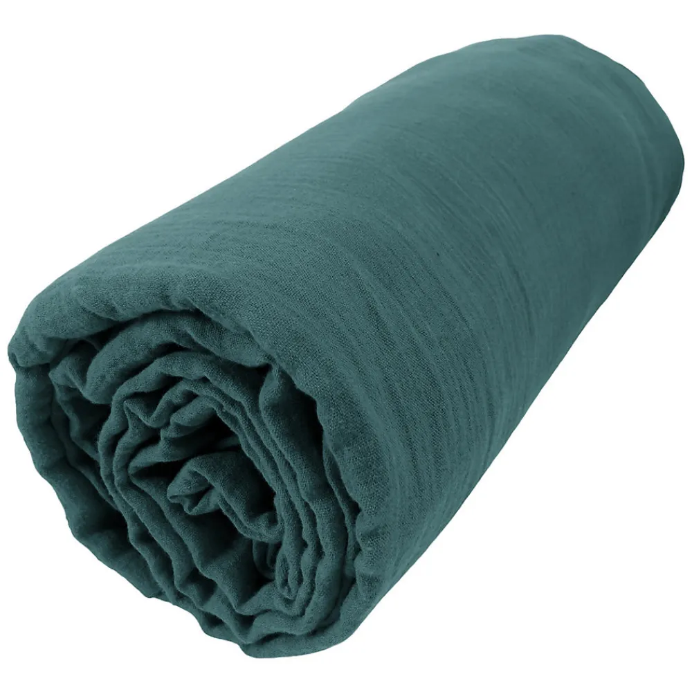 Drap housse 140x190 cm en Gaze de coton Canard>Housse De Rêve Best