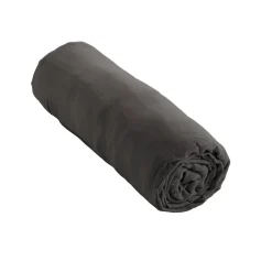 Housse De Rêve Drap housse 160x200 cm en Gaze de coton Granit* Drap Housse|Drap Housse