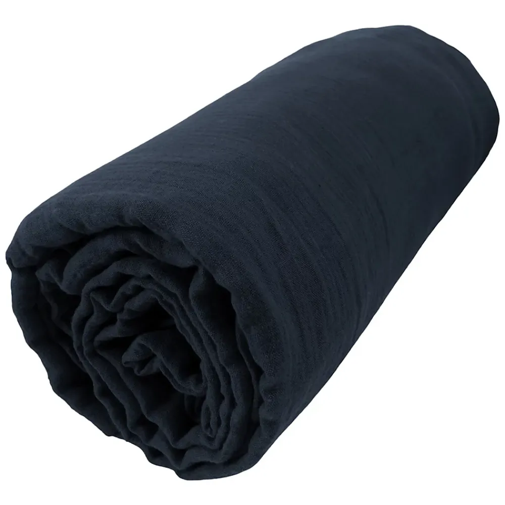 Housse De Rêve Drap housse 140x190 cm en Gaze de coton Minuit* Drap Housse|Drap Housse