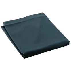 Drap plat 2 personnes 240 x 300 cm Percale de coton 78 fils Coloris Bleu nuit>Douceur D'Intérieur New