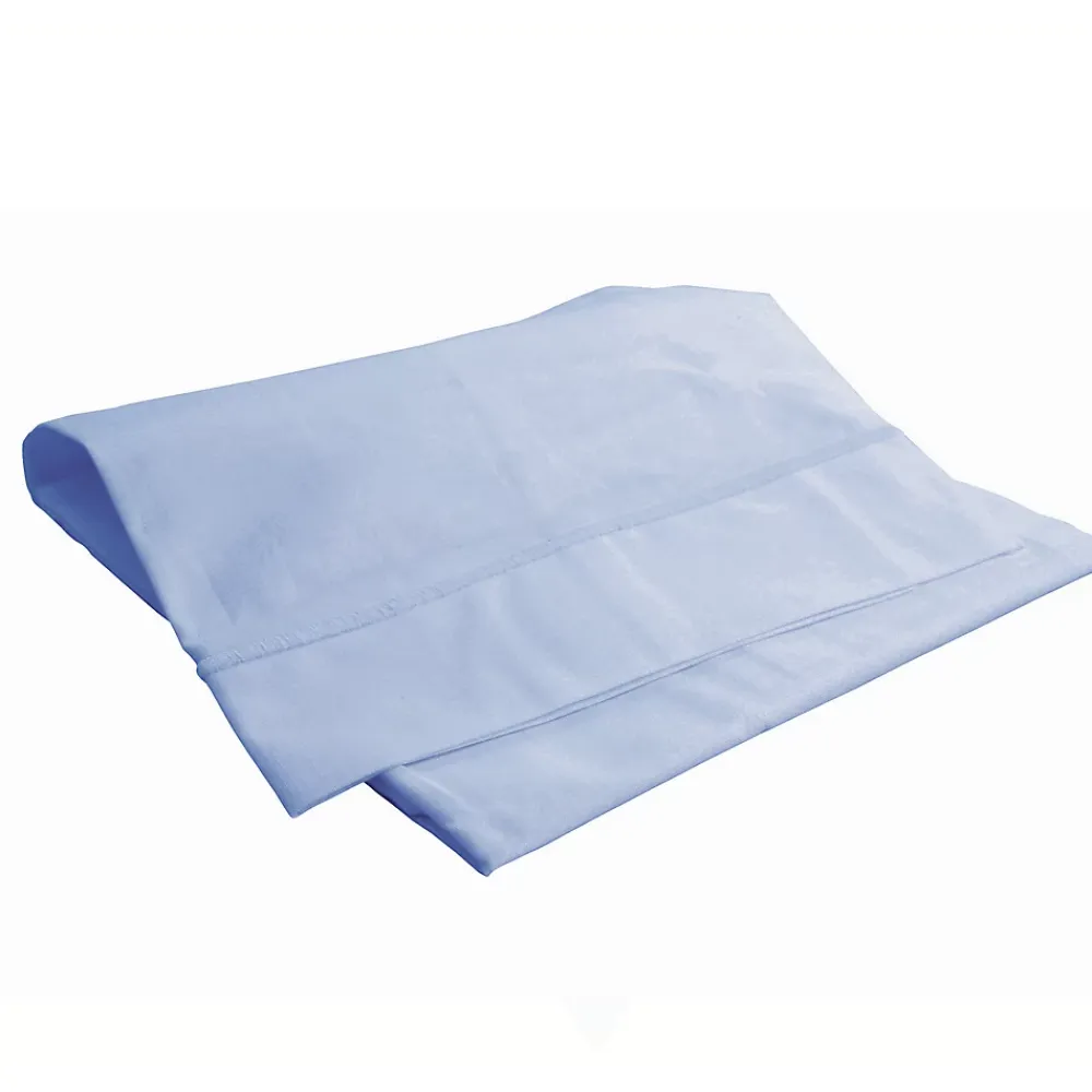 Domiva Drap plat avec point bourdon (120x180 cm - Bleu ciel)* Drap Plat