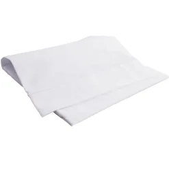 Domiva Drap plat avec point bourdon (80x110 cm - Blanc)* Drap Plat