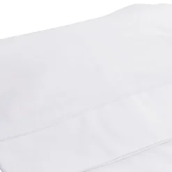 Domiva Drap plat avec point bourdon (120x180 cm - Blanc)* Drap Plat