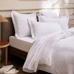 Coton Pur Drap plat Prestige 270 x 300 cm satin 120 fils* Drap Plat