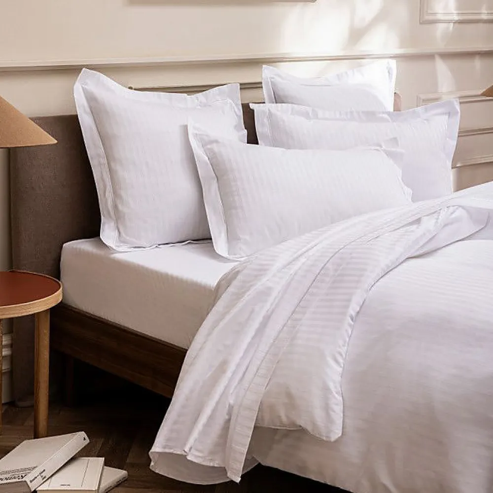 Coton Pur Drap plat Prestige 270 x 300 cm satin 120 fils* Drap Plat