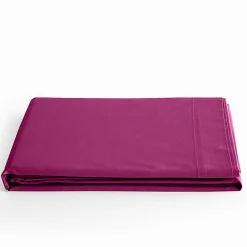 Coton Pur Drap plat Prémium 240 x 300 cm Magenta* Drap Plat