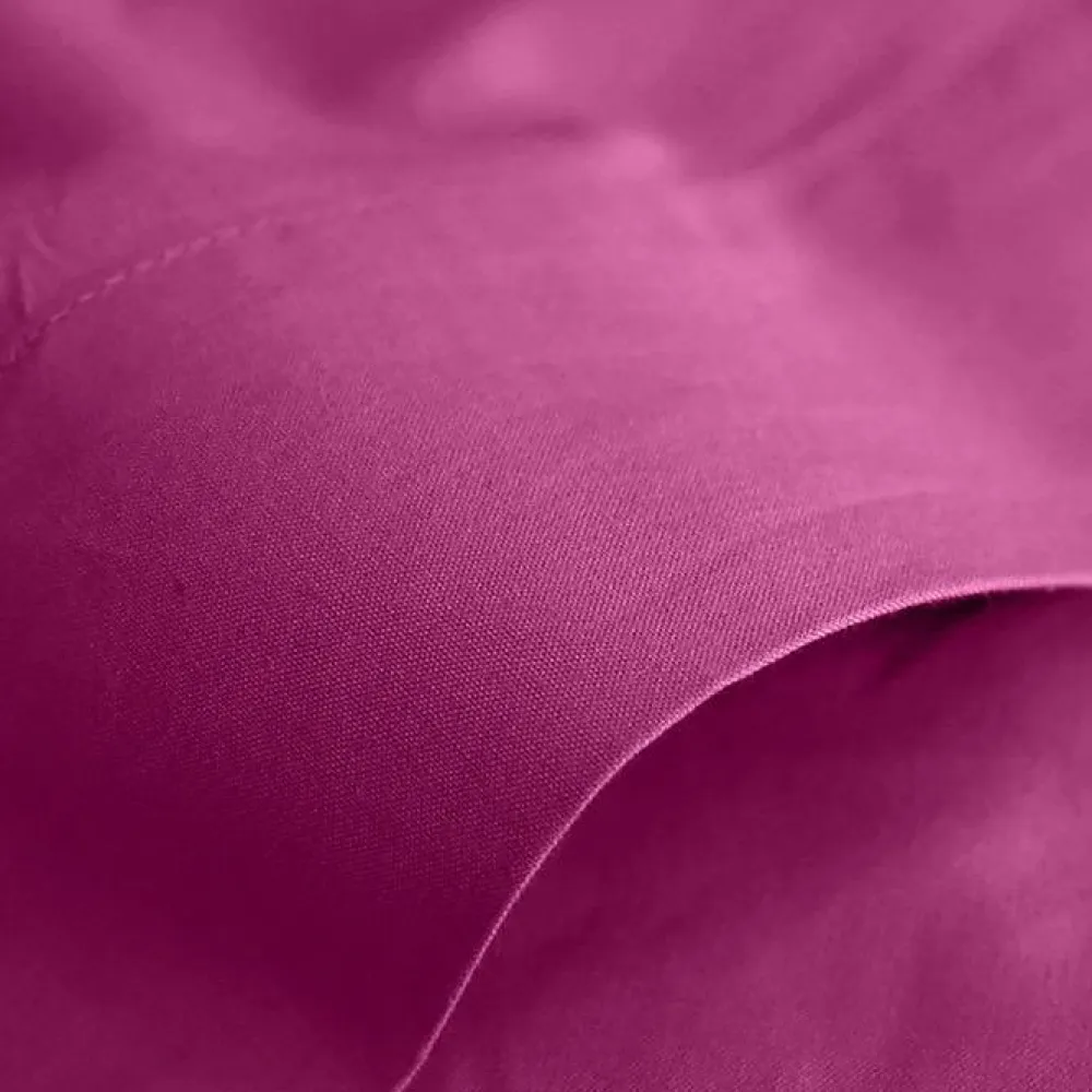 Coton Pur Drap plat Prémium 240 x 300 cm Magenta* Drap Plat