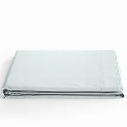 Drap plat Prémium 240 x 300 cm vert clair coton>Coton Pur Clearance