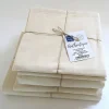 Tradilinge Drap plat en 100% coton biologique (240x300 cm - Sable)* Drap Plat