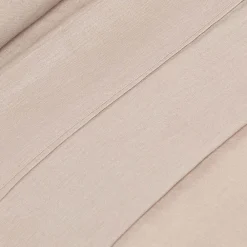 Homescapes Drap plat en lin lavé beige, 180x290 cm -* Drap Plat