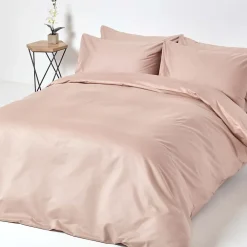 Homescapes Drap plat en satin de coton égyptien 1000 fils taupe, 240x300 cm -* Drap Plat