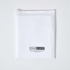Homescapes Drap plat en satin de coton égyptien 1000 fils blanc, 180x290 cm -* Drap Plat