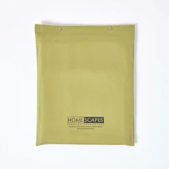 Homescapes Drap plat en satin de coton égyptien 1000 fils vert olive, 275x275 cm -* Drap Plat