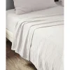 Drap plat "Gaïa" toutes dimensions "Gaze de Coton" - Gaïa Chantilly - 240 x 300 cm pour lit 2 places>L'Effet Papillon Clearance