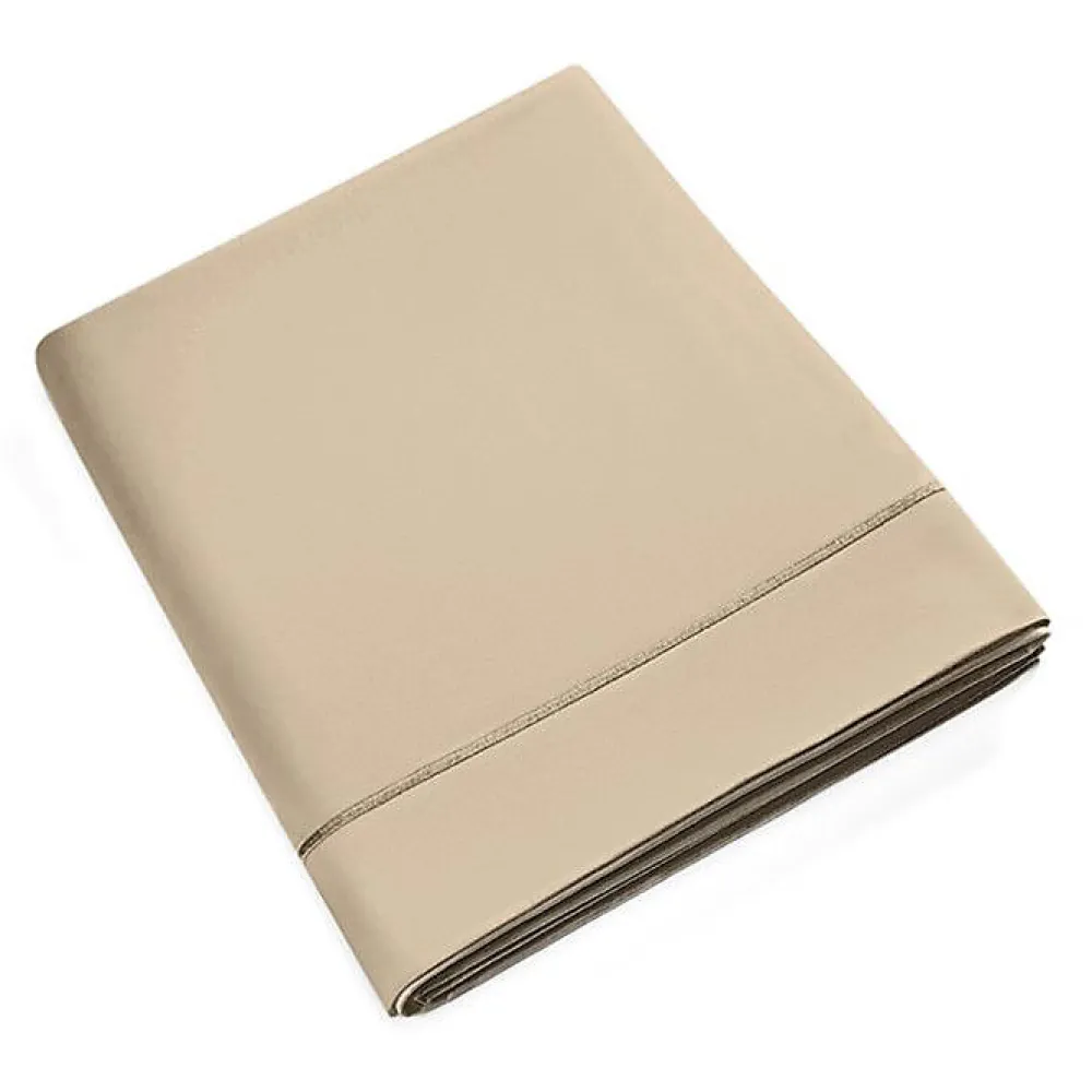 Drap plat percale de coton peigné "Julian" toutes dimensions - Julian Lin - 180 x 290 cm pour lit 1 place>Coton Pur Outlet