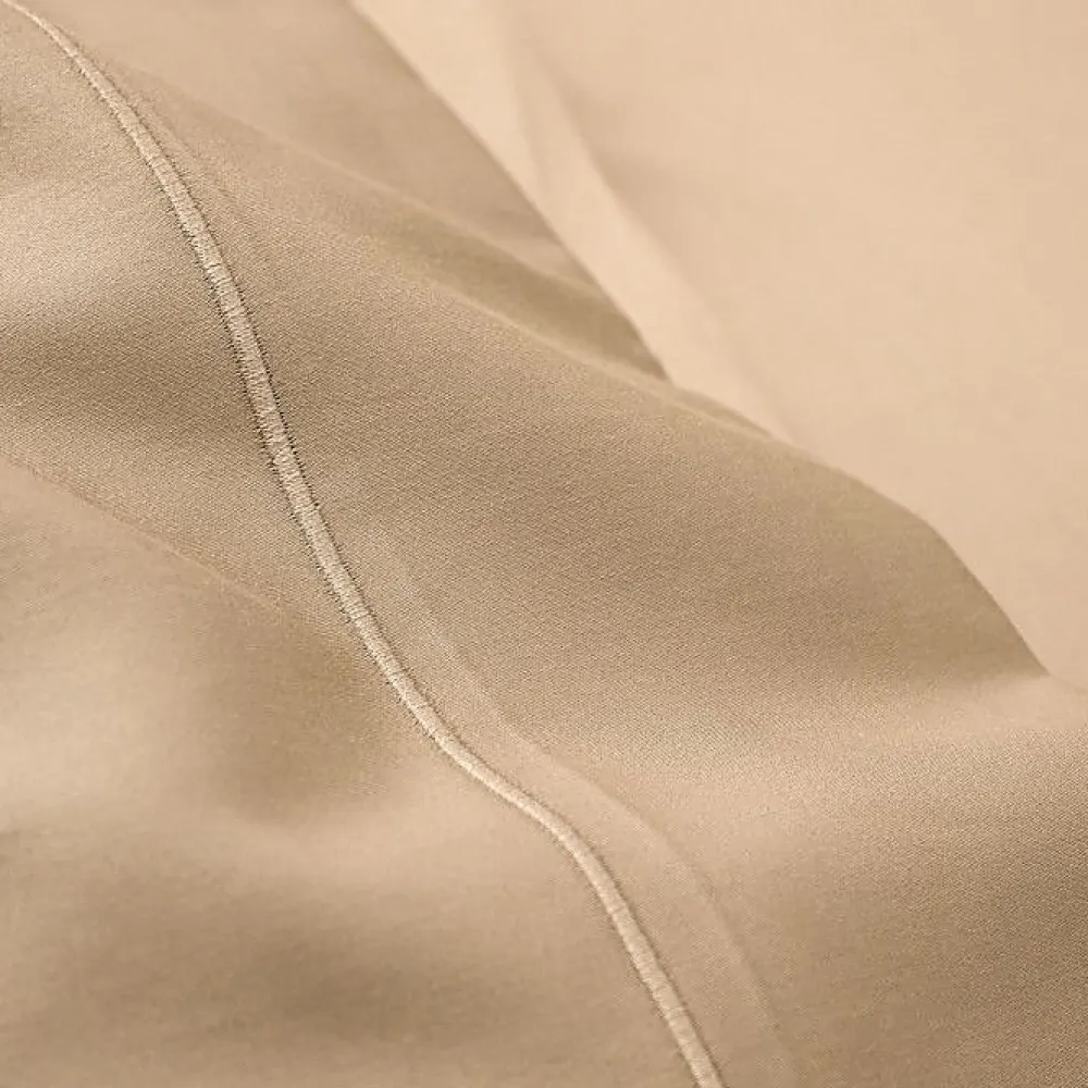 Drap plat percale de coton peigné "Julian" toutes dimensions - Julian Lin - 180 x 290 cm pour lit 1 place>Coton Pur Outlet