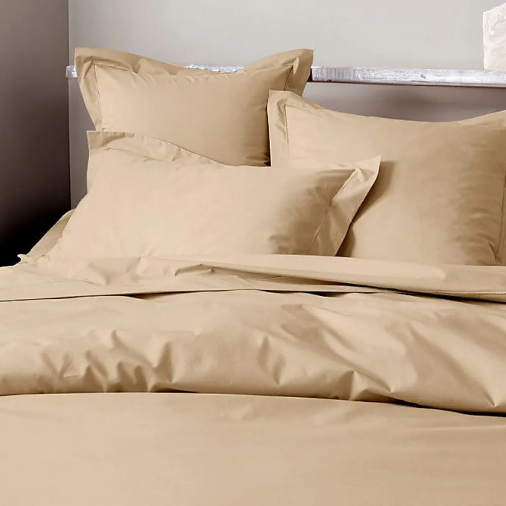 Drap plat percale de coton peigné "Julian" toutes dimensions - Julian Lin - 180 x 290 cm pour lit 1 place>Coton Pur Outlet
