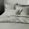 Coton Pur Drap plat percale de coton peigné "Julian" toutes dimensions - Julian Ardoise - 180 x 290 cm pour lit 1 place* Drap Plat
