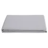 Drap plat percale pur coton peigné longues fibres 80 fils/cm² - Perle - 240 x 300 cm pour lit 2 places>Vent Du Sud Best