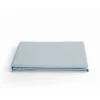 Vent Du Sud Drap plat percale pur coton peigné longues fibres 80 fils/cm² - Glacier - 270 x 300 cm pour lit King size* Drap Plat