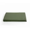 Vent Du Sud Drap plat percale pur coton peigné longues fibres 80 fils/cm² - Mousse - 240 x 300 cm pour lit 2 places* Drap Plat