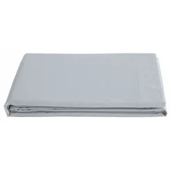 Vent Du Sud Drap plat percale pur coton peigné longues fibres 80 fils/cm² - Neige - 180 x 290 cm pour lit 1 place* Drap Plat