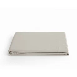 Vent Du Sud Drap plat percale pur coton peigné longues fibres 80 fils/cm² - Naturel - 240 x 300 cm pour lit 2 places* Drap Plat