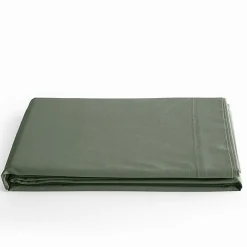 Drap plat Prémium 240 x 300 cm Vert fonce>Coton Pur Discount