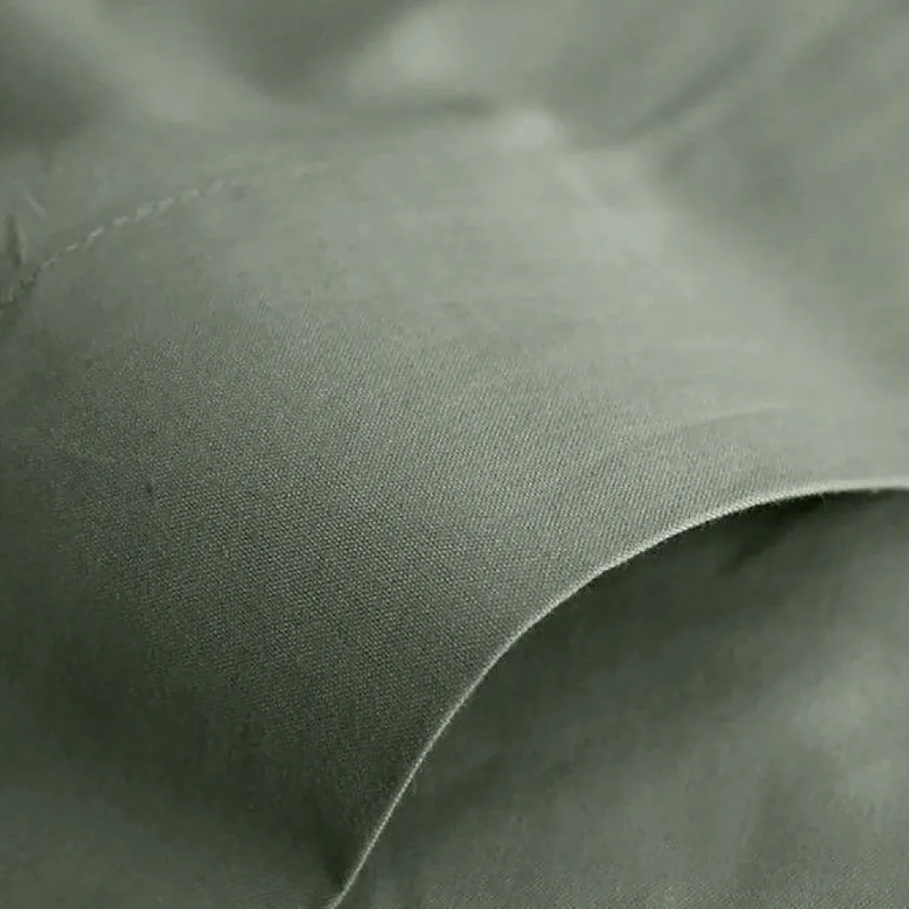 Drap plat Prémium 240 x 300 cm Vert fonce>Coton Pur Discount