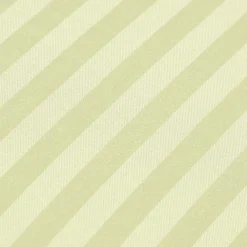 Drap plat satin rayé en coton égyptien 330 fils vert sauge, 240x275 cm -><noscript><img width=