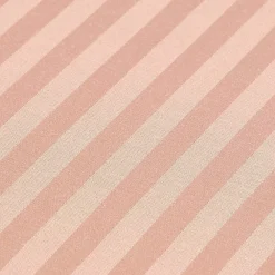 Homescapes Drap plat satin rayé en coton égyptien 330 fils taupe, 230x255 cm -* Drap Plat