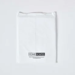 Drap plat uni 100 % coton égyptien 200 fils blanc, 230x255 cm -><noscript><img width=