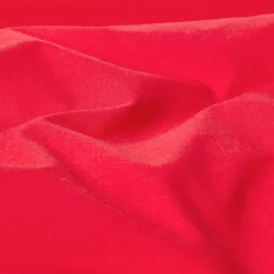 Homescapes Drap plat uni 100 % coton égyptien 200 fils rouge, 240x300 cm -* Drap Plat