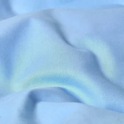 Drap plat uni 100 % coton égyptien 200 fils bleu, 230x255 cm ->Homescapes Clearance