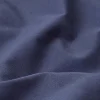 Homescapes Drap plat uni 100 % coton égyptien 200 fils bleu marine, 270x300 cm -* Drap Plat
