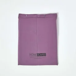 Homescapes Drap plat uni 100 % coton égyptien 200 fils violet, 230x255 cm -* Drap Plat