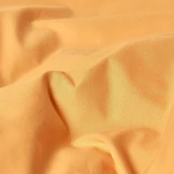 Homescapes Drap plat uni 100 % coton égyptien 200 fils jaune moutarde, 240x300 cm -* Drap Plat