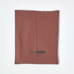 Drap plat uni 100 % coton égyptien 200 fils marron chocolat, 180x290 cm -><noscript><img width=