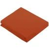 Drap Plat Uni en 100 % Coton (240x310 cm - Orange corail)>Tradilinge Best