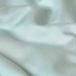 Homescapes Drap plat uni en coton égyptien bio 400 fils bleu givré, 270x300 cm -* Drap Plat