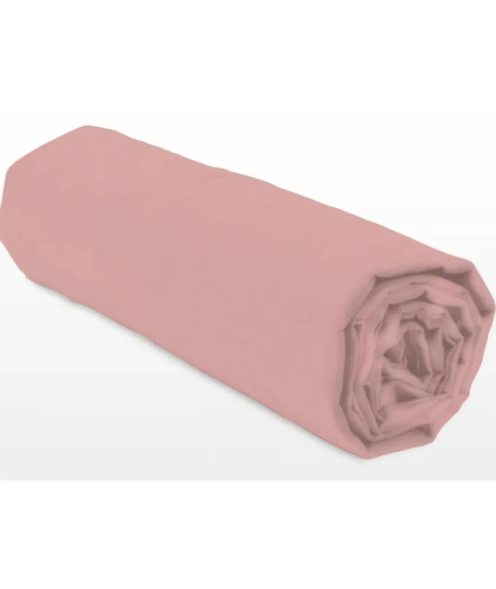 Lovely Home Drap-housse - - LH71631 - 160x200+25 cm - Rose* Drap Housse|Drap Housse