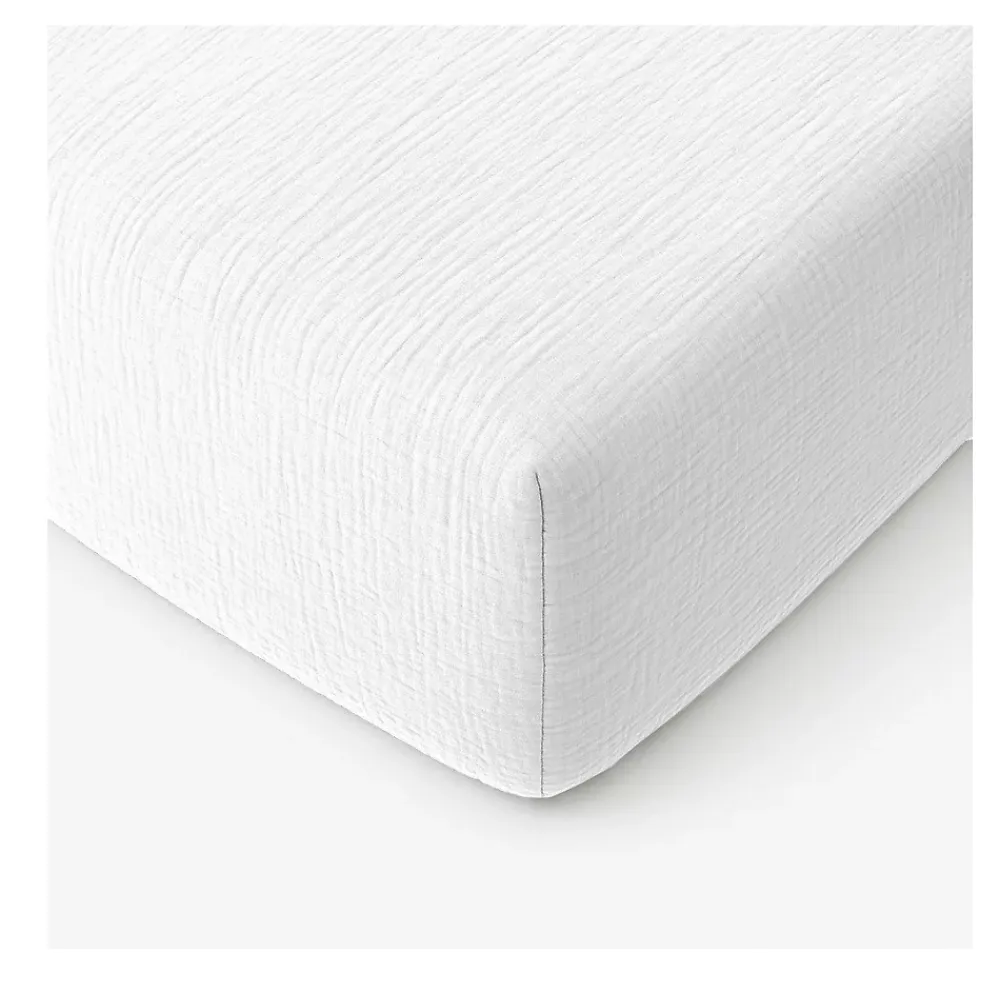 Eden Drap-housse Gaze de coton lavé Douce* Drap Housse|Drap Housse
