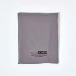 Homescapes Drap-housse gris foncé 100% coton égyptien 200 fils 180 x 200 cm -* Drap Housse|Drap Housse