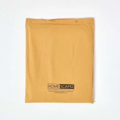 Drap-housse jaune moutarde 100% coton égyptien 200 fils 140 x 200 cm -><noscript><img width=