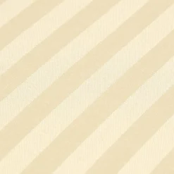 Drap-housse rayé 180 x 200 cm 100% coton égyptien 330 fils coloris jaune pastel -><noscript><img width=